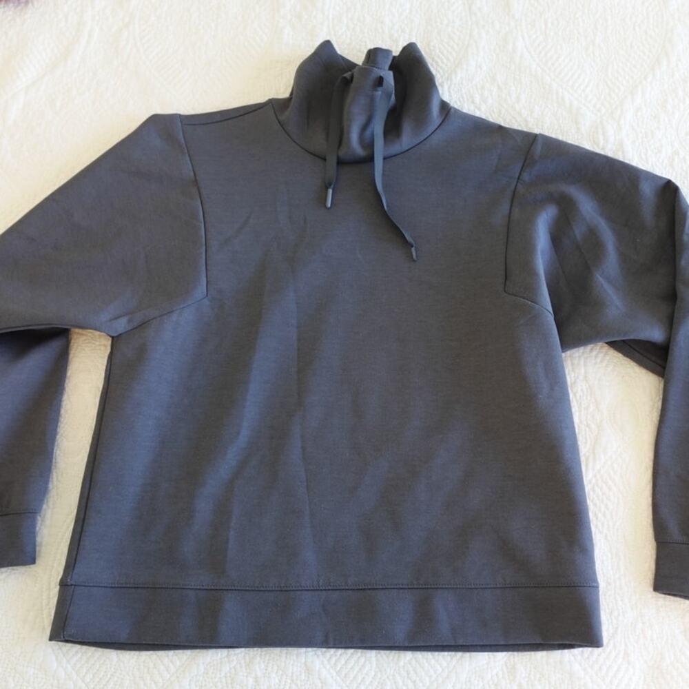 Downeast Charcoal Gray Funnel neck Pullover